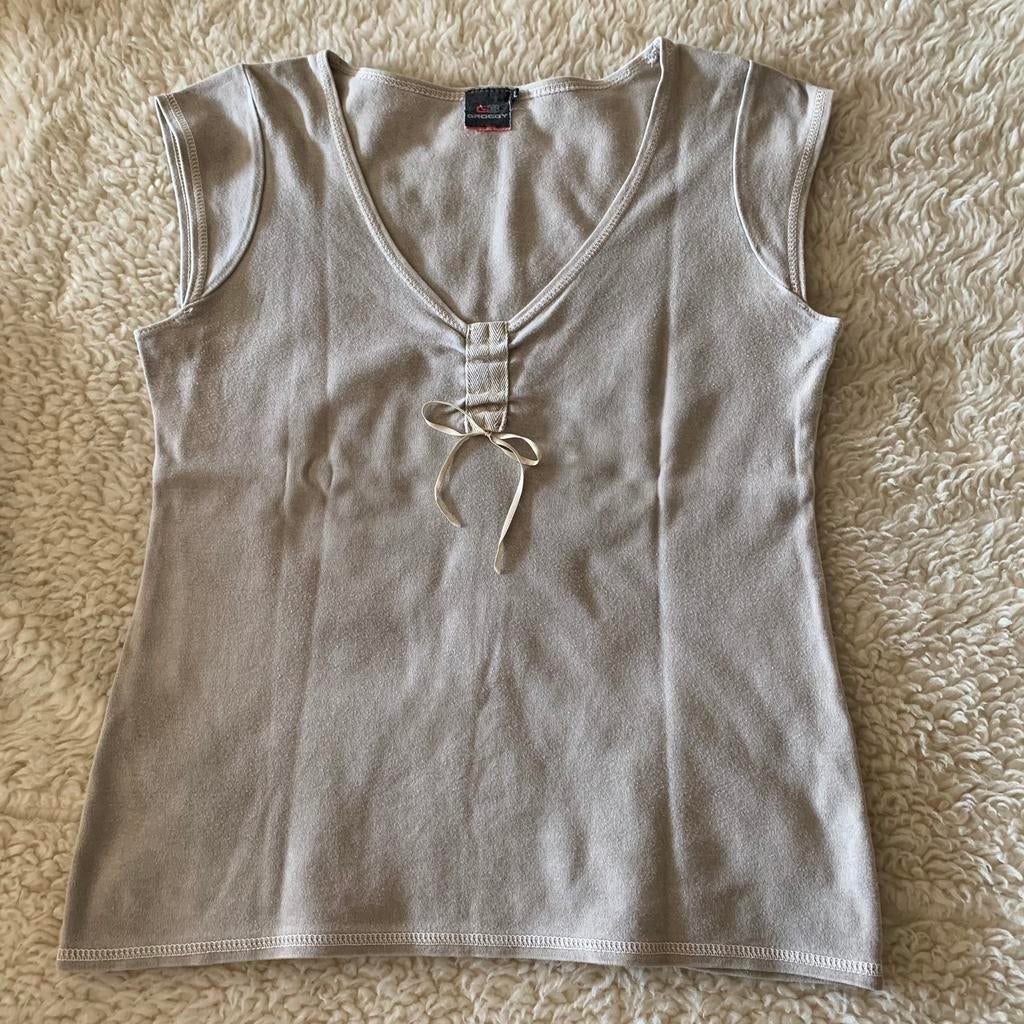 Damesshirt beige, Kleding | Dames, Ophalen, Zo goed als nieuw, Maat 38/40 (M), Beige