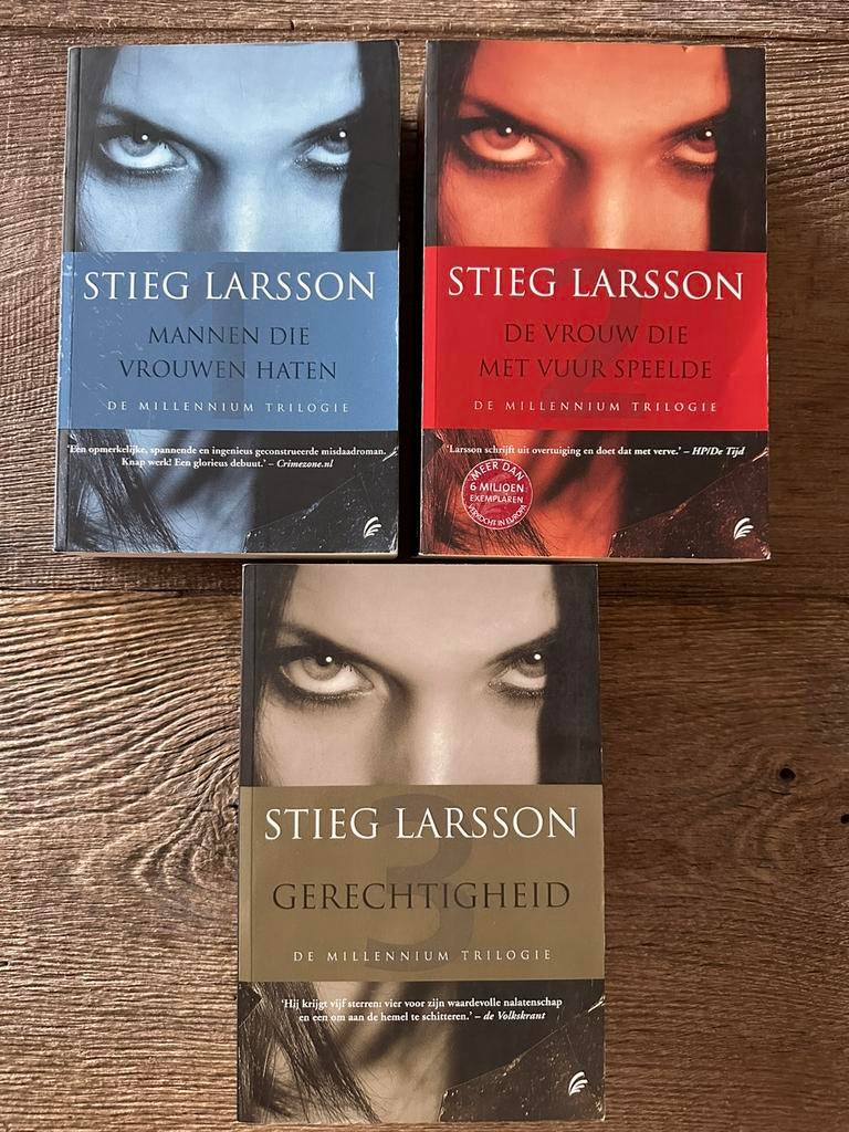 Stieg Larsson - Millennium trilogie, Ophalen of Verzenden, Gelezen, Stieg Larsson
