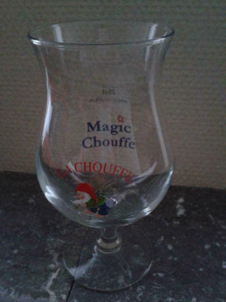 La Chouffe - 1x bierglas, Ophalen of Verzenden, Nieuw