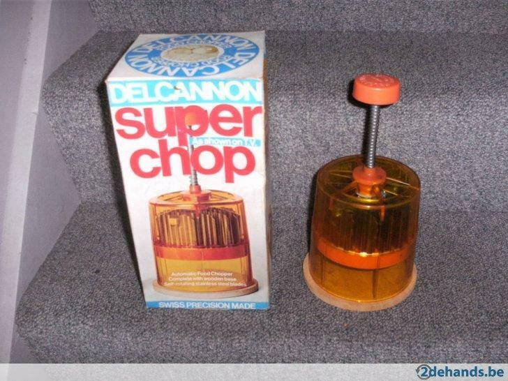 automatische groenten snijder "super chop", Gebruikt