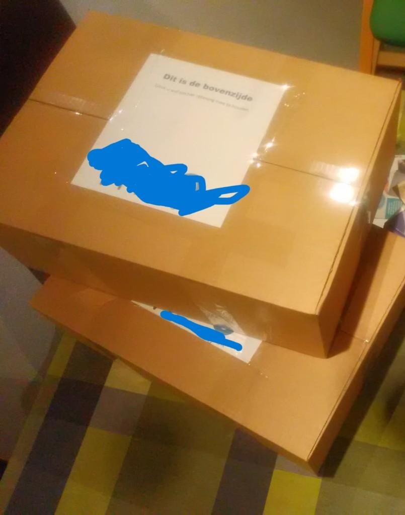 verzenddozen, verpakkingsdozen 200 stuks, Ophalen, Nieuw