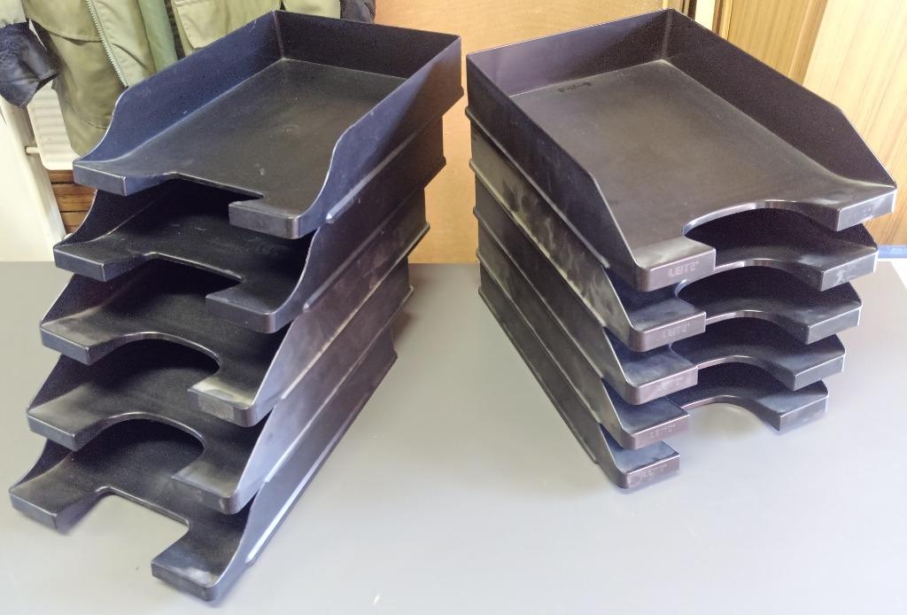 brievenbakjes Leitz 5227 - A4 Plus - zwarte kleur, Ophalen, Zo goed als nieuw
