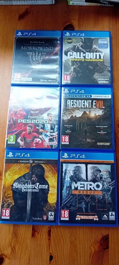 Jeux Ps4, Consoles de jeu & Jeux vidéo, Enlèvement ou Envoi, Utilisé