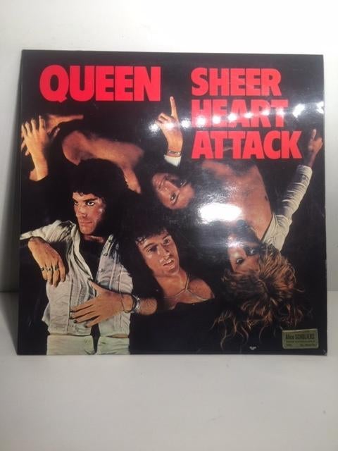 LP - Queen - Sheer Heart Attack, premier numéro (vinyle), Enlèvement ou Envoi, Comme neuf, 12 pouces, Pop rock