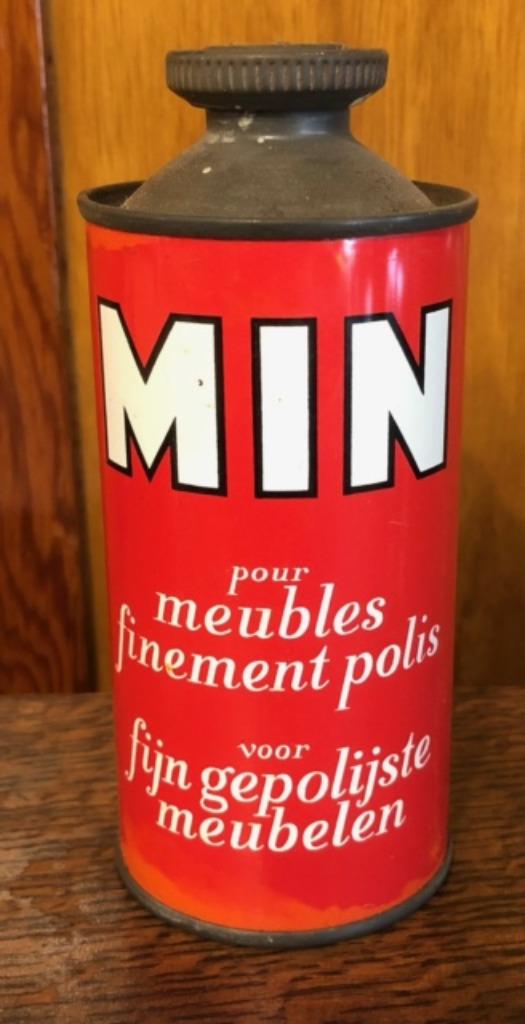 Oude verpakking MIN polijstmiddel, Verzamelen, Ophalen, Verpakking