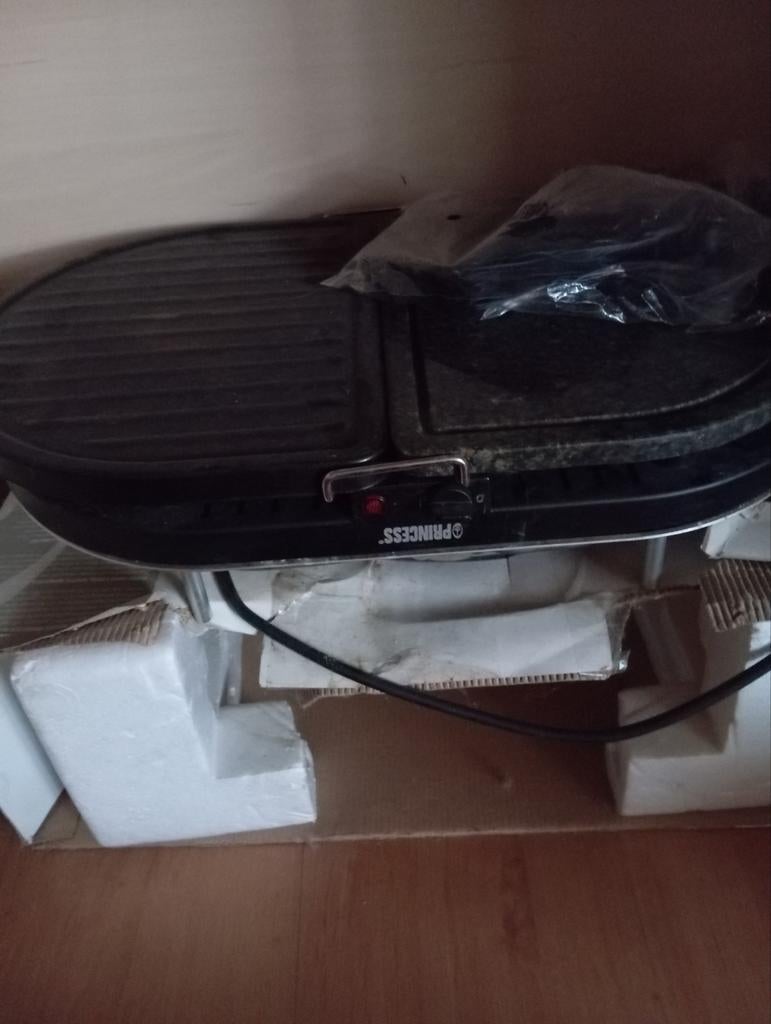 Raclette toestel, Ophalen