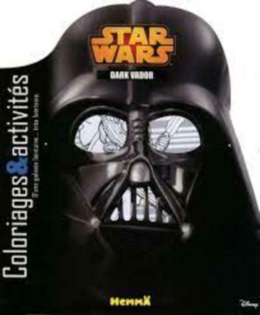 Star Wars Dark Vador Coloriages et activités Hemma, 5 of 6 jaar, Fictie algemeen, Jongen of Meisje, Nieuw