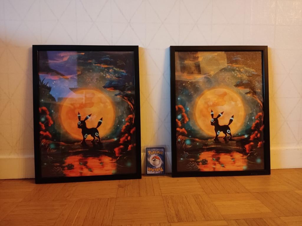 Umbreon foto kader pokemon, Hobby en Vrije tijd, Ophalen