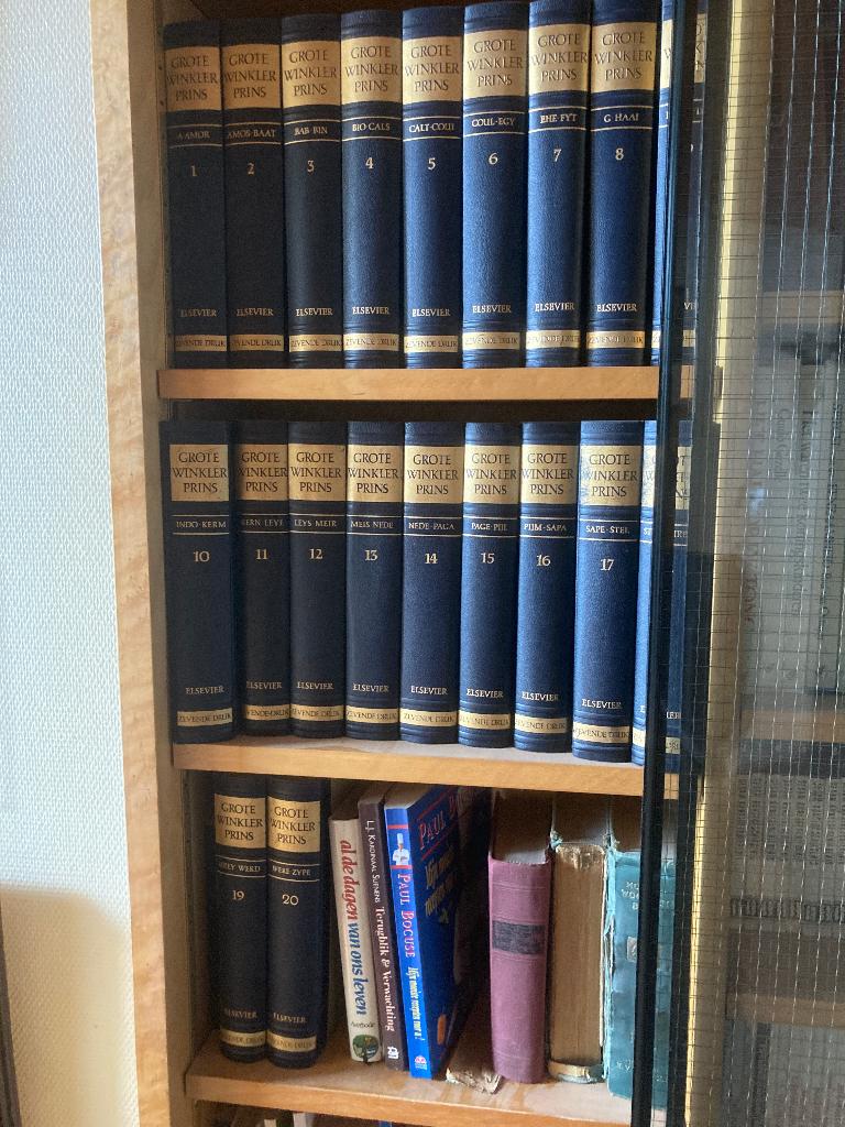 GROTE WINKLERPRINS  encyclopedie, Boeken, Encyclopedieën, Ophalen, Complete serie, Zo goed als nieuw, Algemeen