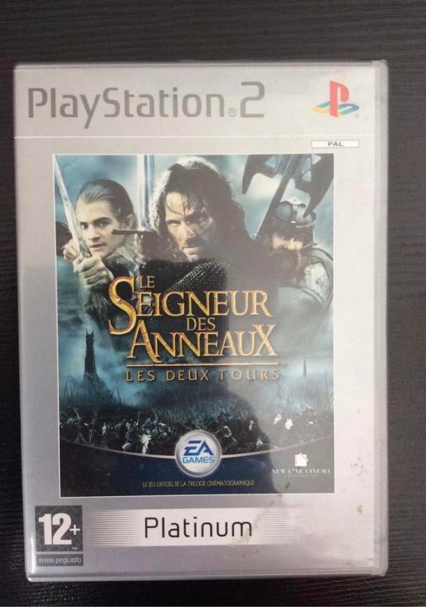 Le Seigneur des anneaux « les deux tours » jeu PS2, Enlèvement, Comme neuf
