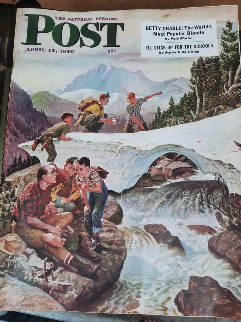 Magazine's " POST "  uit de Verenigde Staten . 1950 !, Verzamelen, Ophalen of Verzenden