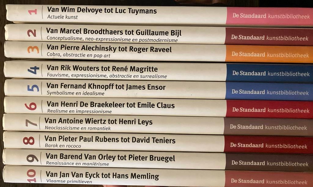 De Standaard kunstbibliotheek, Boeken, Verzenden, Zo goed als nieuw