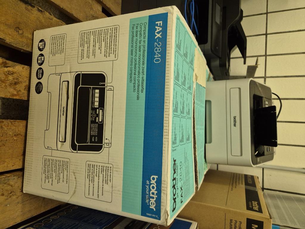 Fax 2840 Brother professionele zwart-wit laserfax, Enlèvement, Neuf, Fax