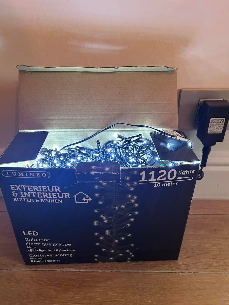 Kerstverlichting, Ophalen, Zo goed als nieuw