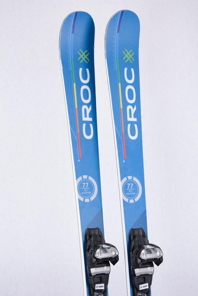 167ski's CROC ALL MOUNTAIN 77, grip walk, blue, woodcore, Sport en Fitness, 160 tot 180 cm, Gebruikt, Verzenden, Carve