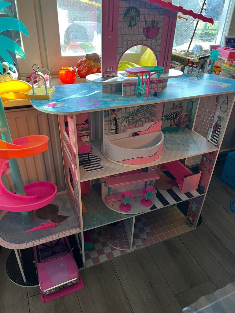 Poppenhuis LOL, Ophalen, Zo goed als nieuw, Poppenhuis