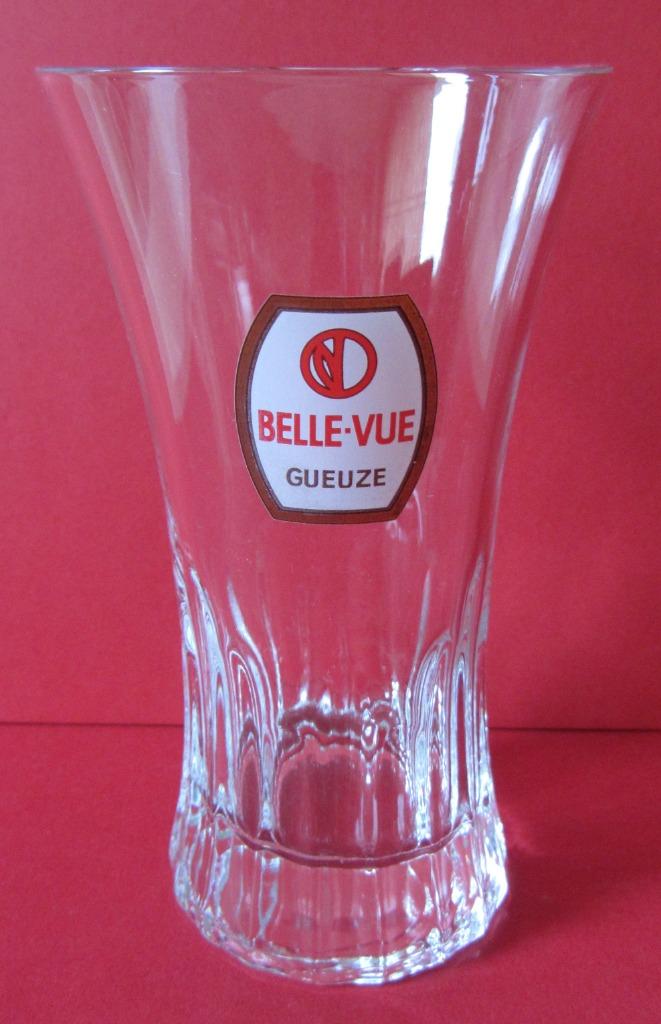 Belle-Vue Geuze - bierglas - zo goed als nieuw !, Ophalen of Verzenden, Zo goed als nieuw, Glas of Glazen, Overige merken