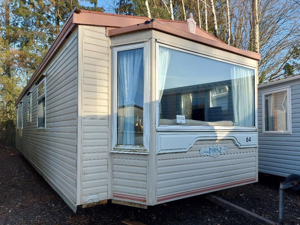 Atlas Topaz 36x12 €22.000, Caravans en Kamperen, Tot en met 4