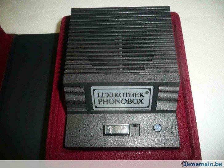 tourne disque Lexikothek Phonobox Bertelsmann T.A.I-110, Enlèvement ou Envoi, Utilisé, Enseignement supérieur