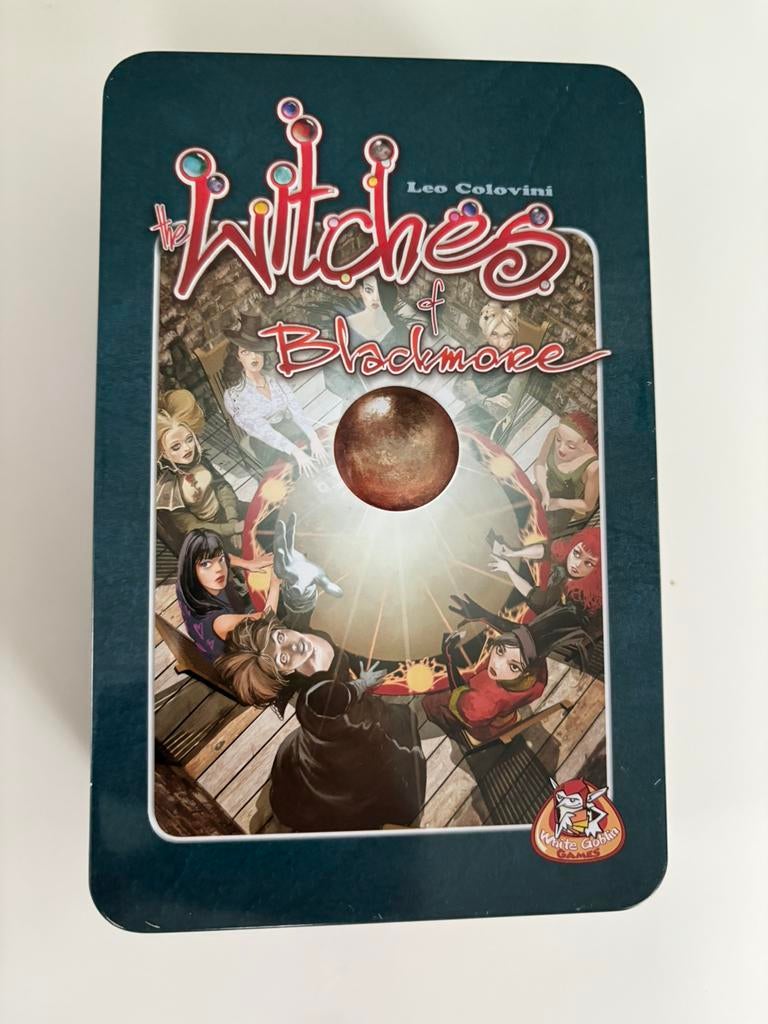 The Witches of Blackmore, Hobby en Vrije tijd, Vijf spelers of meer, Ophalen of Verzenden, Zo goed als nieuw, White Goblin Games