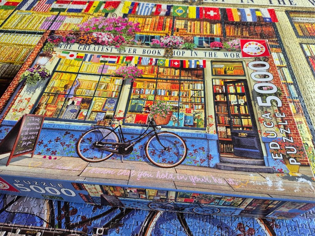 Educa Puzzel-5000stuks, Enlèvement, Plus de 1 500 pièces, Comme neuf