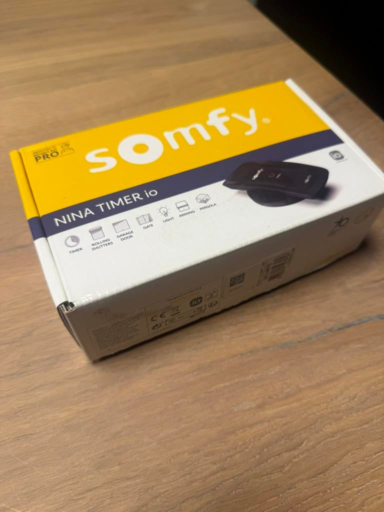 Somfy nina io homecontrol, Ophalen, Nieuw