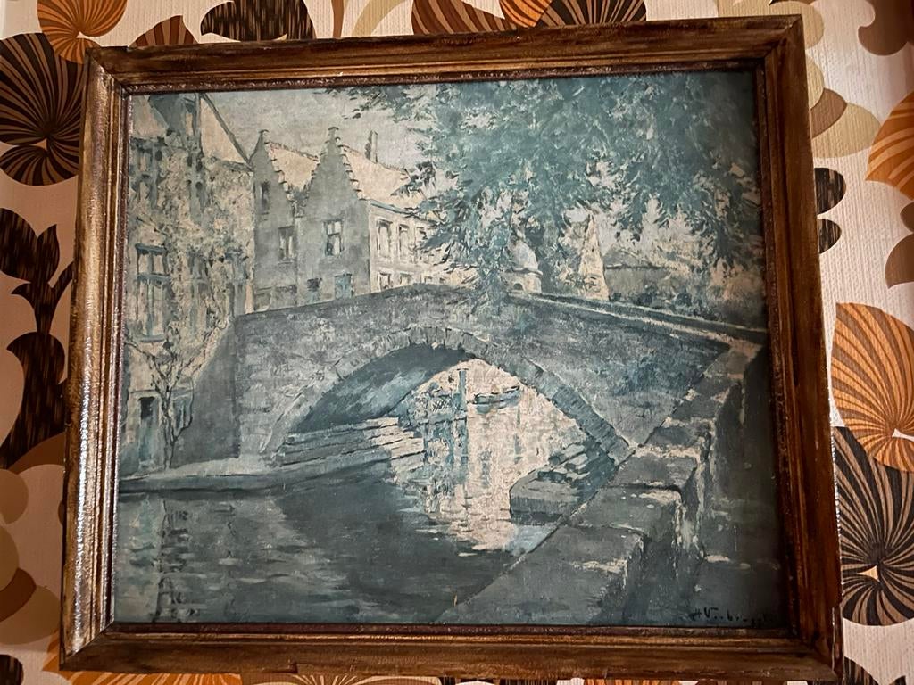 Le pont du Cheval Brugge CH Verbrugghe, Ophalen of Verzenden