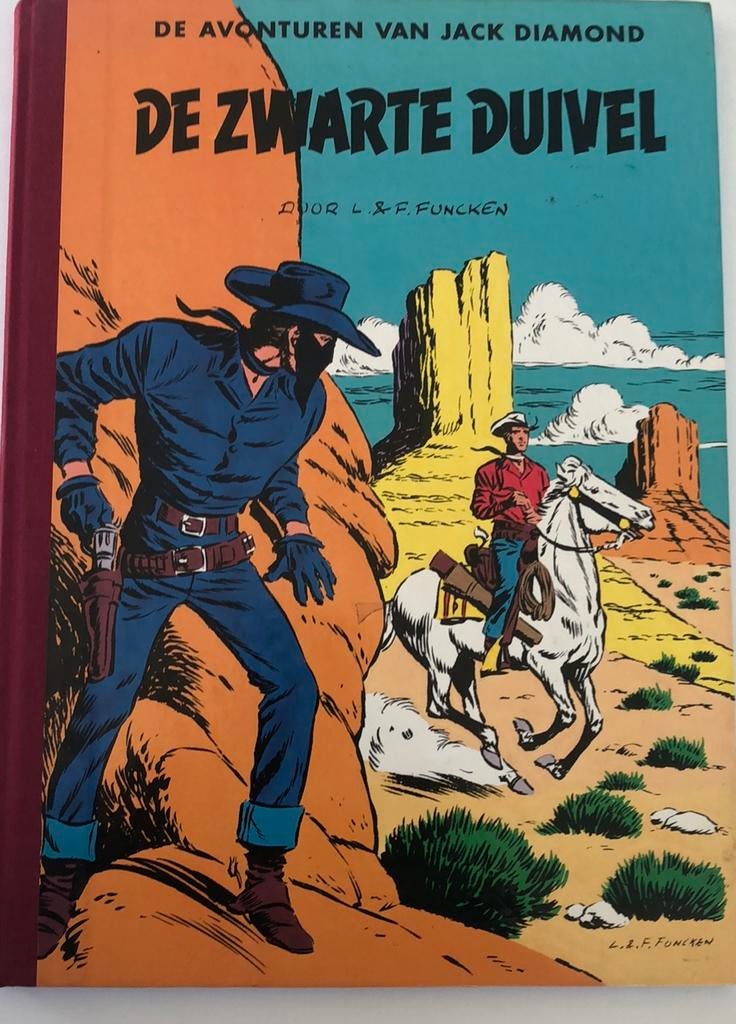 Jack Diamond- De zwarte duivel, Une BD, Comme neuf, Enlèvement, Funcken