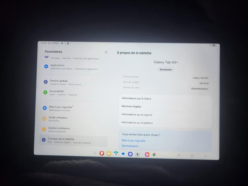 Samsung tab a9 plus 128 gb, Ophalen of Verzenden
