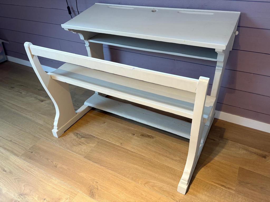 Ancien banc d’ecolier, Maison & Meubles, Bureaux, Enlèvement, Utilisé