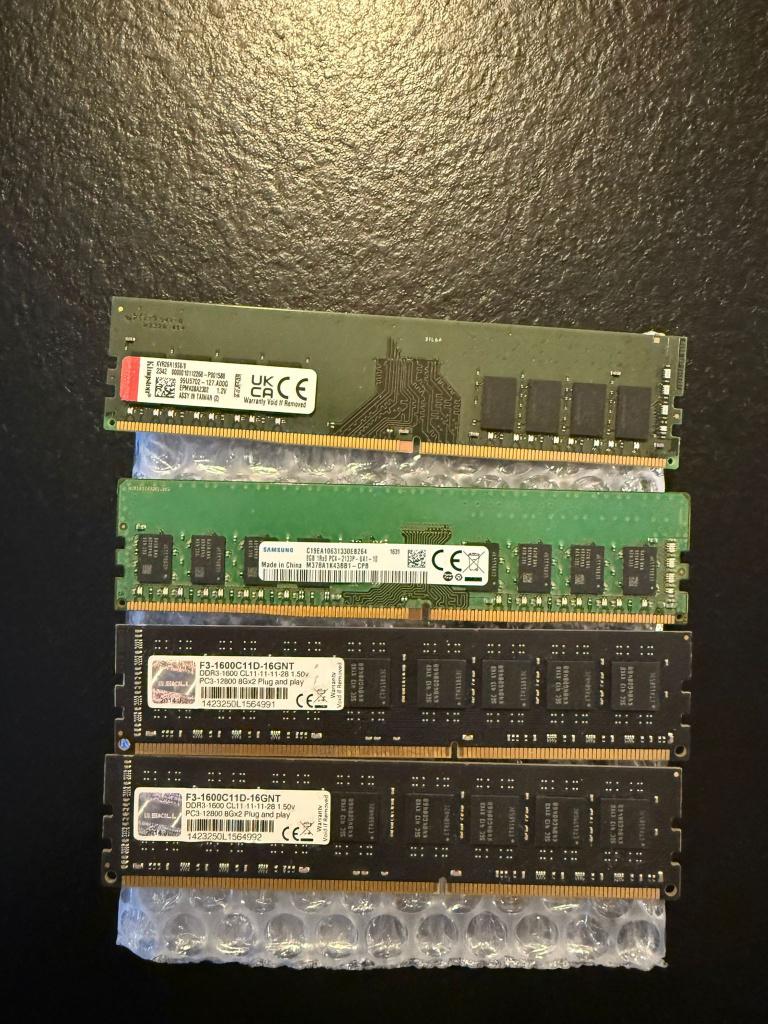 RAM - Only DIMM, Computers en Software, RAM geheugen, Ophalen of Verzenden, Gebruikt, DDR3, Desktop