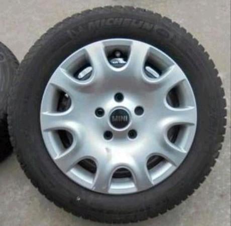 Winterbanden Mini One Cooper 5X112 TPMS 15inch 7,5&4,5mm ❄️, Ophalen, Gebruikt, Mini