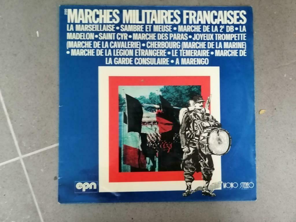 lp marches militaires francaises, Enlèvement ou Envoi, Utilisé