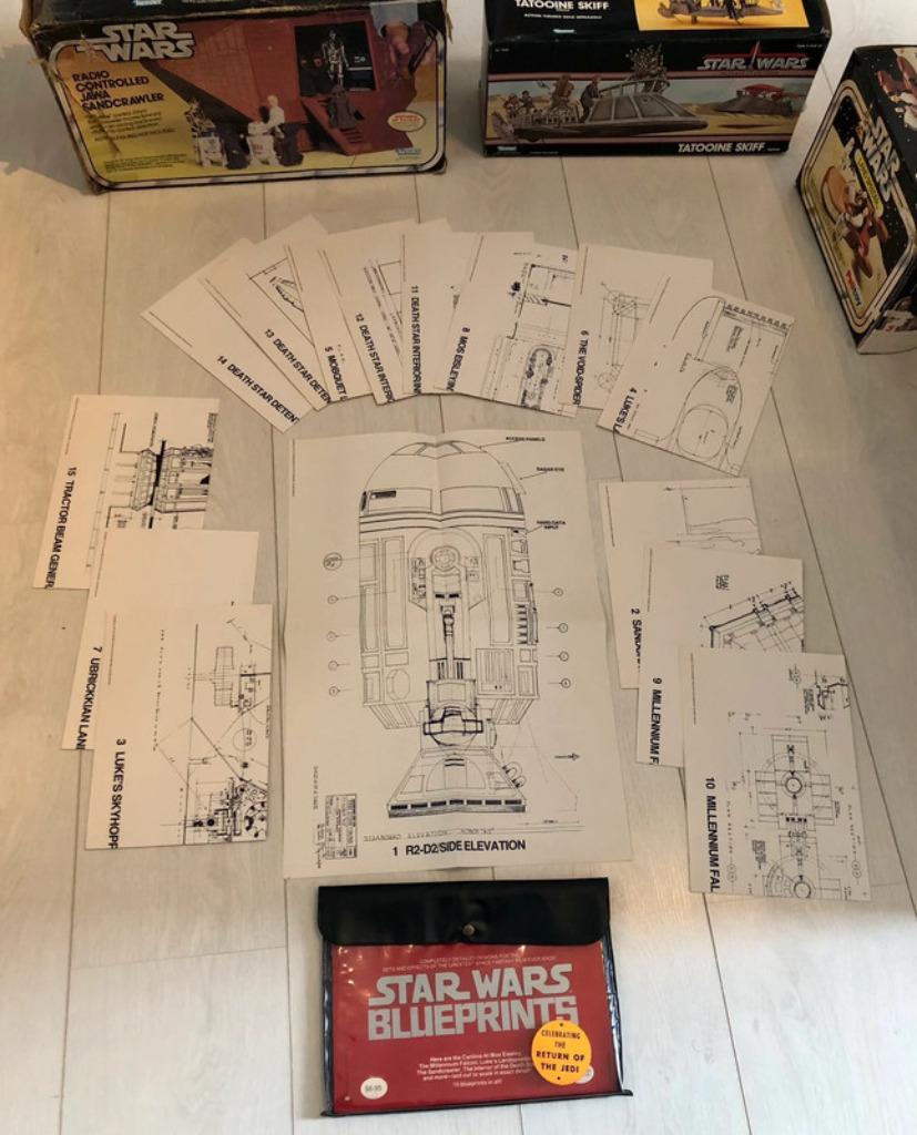 Star Wars Vintage blauwdrukken 1977, Verzamelen, Ophalen of Verzenden, Nieuw