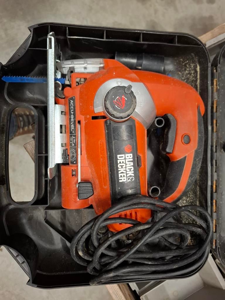 Decoupeerzaag black and decker, Enlèvement, Utilisé