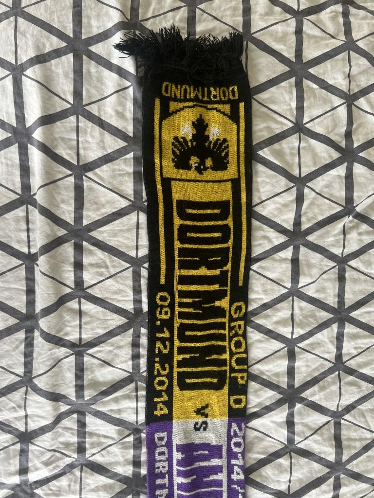 sjaal rsca anderlecht dortmund, Ophalen of Verzenden, Nieuw, Vaantje of Sjaal