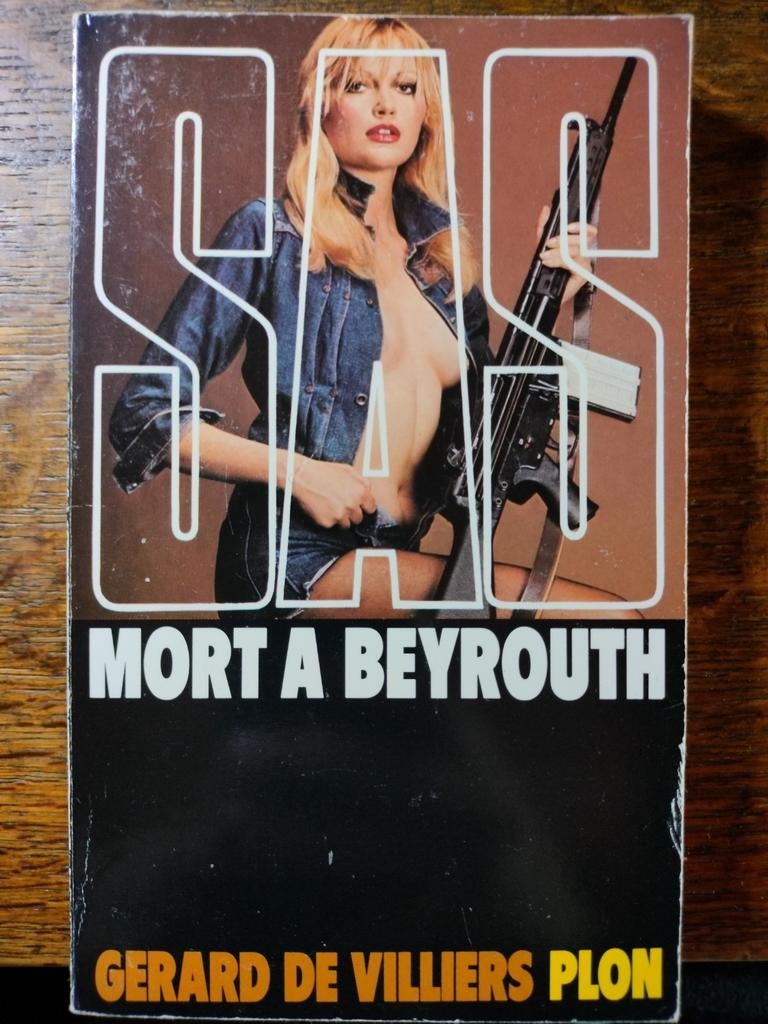 SAS 26 Mort à Beyrouth, Livres, Enlèvement ou Envoi, Utilisé