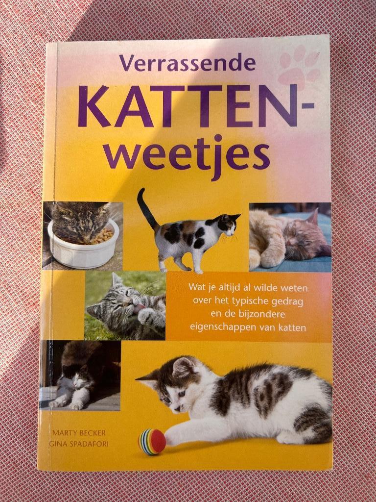 Boek kattenweetjes, Ophalen of Verzenden, Gelezen, Katten, Marty Becker
