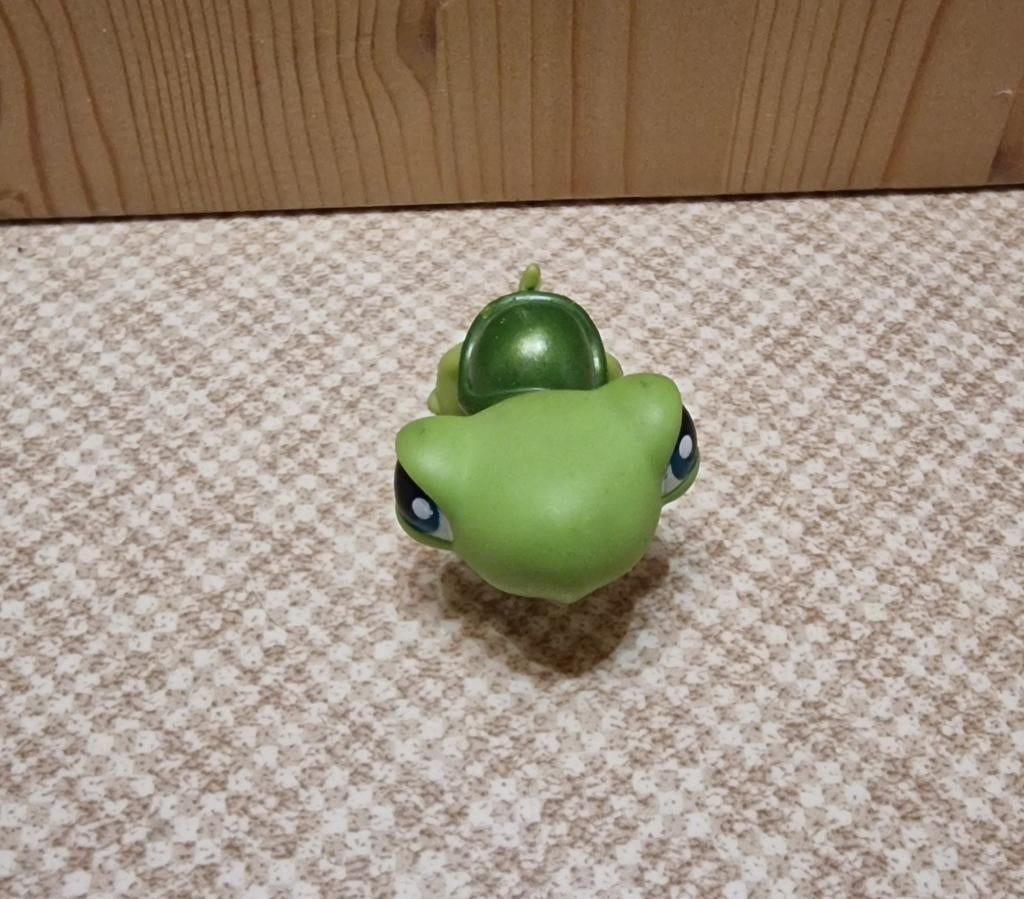 Littlest Pet Shop(LPS) Schildpad Met Magneet& metalic schild, Ophalen of Verzenden, Gebruikt
