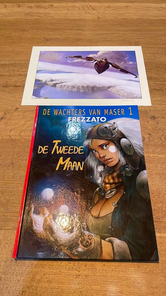 De tweede maan (De wachters van Maser1), Massimiliano Frezzato, Eén stripboek, Ophalen of Verzenden, Zo goed als nieuw