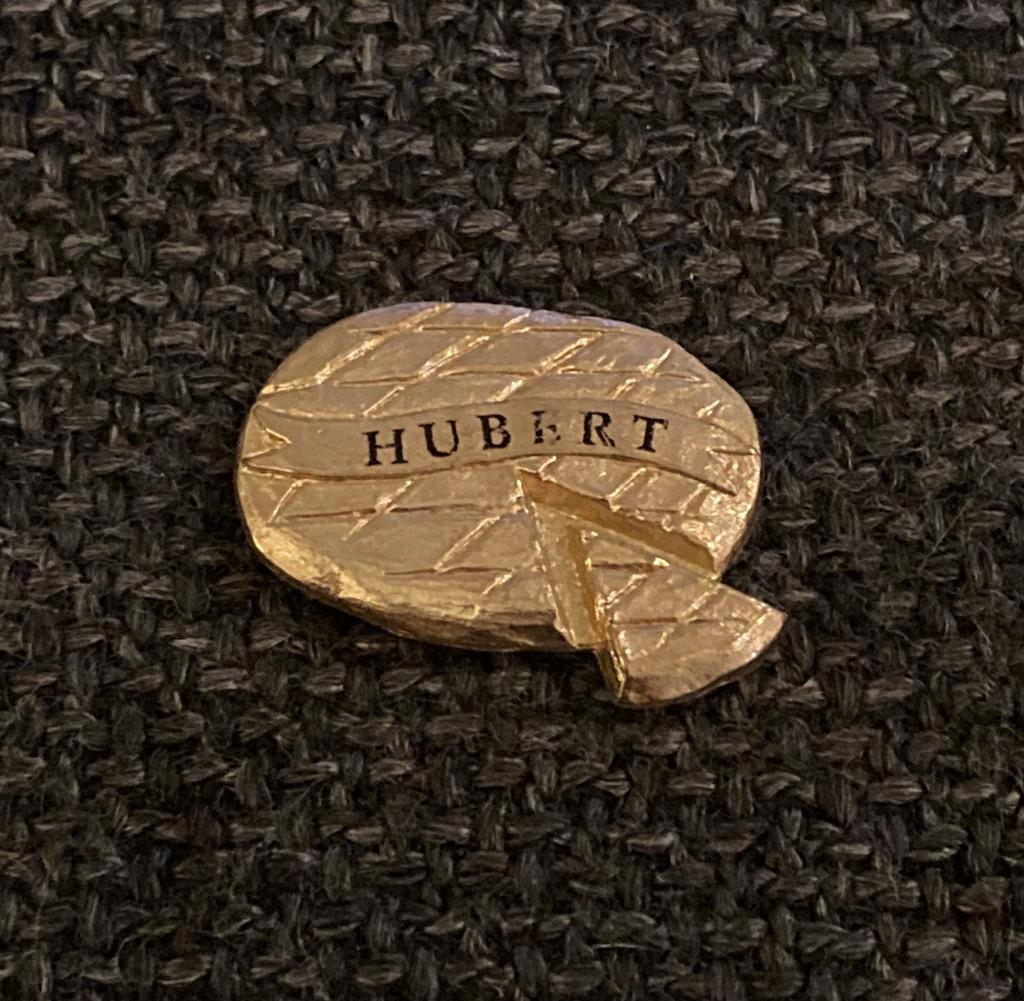 PIN - HUBERT - FROMAGE - KAAS - CHEESE, Envoi, Utilisé, Marque, Insigne ou Pin's