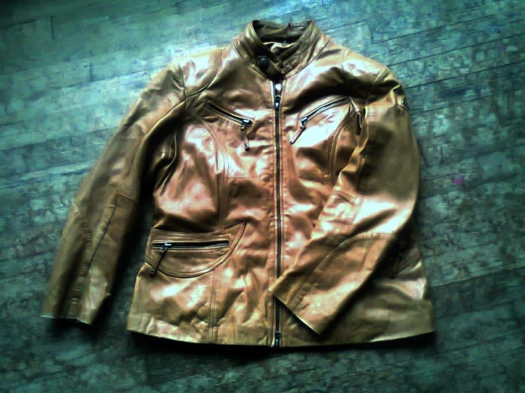 Cabrini leather jacket size 56, Ophalen, Tweedehands