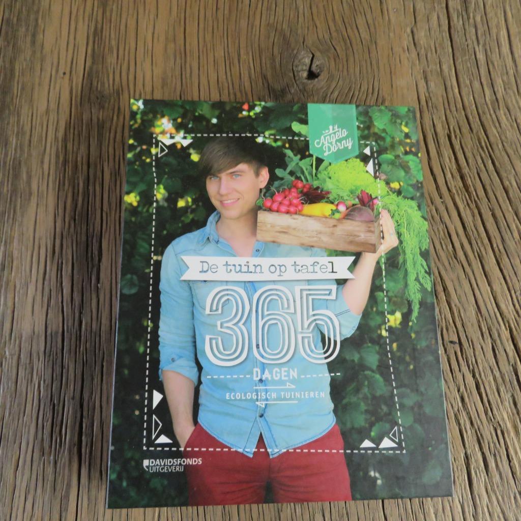 Angelo Dorny De tuin op tafel 365 dagen ecologisch tuinieren, Boeken, Ophalen of Verzenden