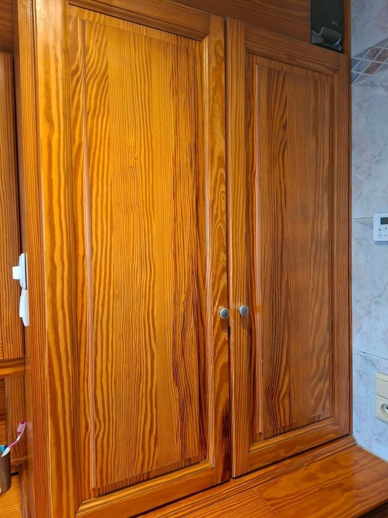 Massieve kastdeuren in YELLOW-PINE, Doe-het-zelf en Bouw, Ophalen of Verzenden, Gebruikt, Hout, Overige typen