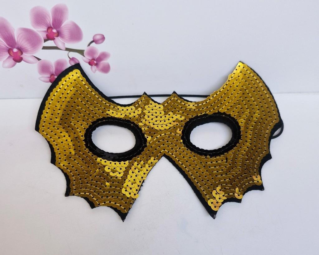 💛 Goudkleurige Oogmasker ✨️, Kleding | Dames, Carnavalskleding en Feestkleding, Nieuw, Accessoires, Ophalen of Verzenden
