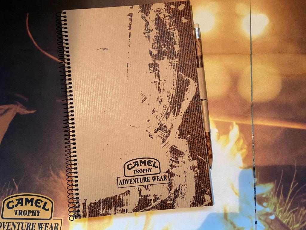 Cahier de notes du trophée du chameau, Envoi, Autres types