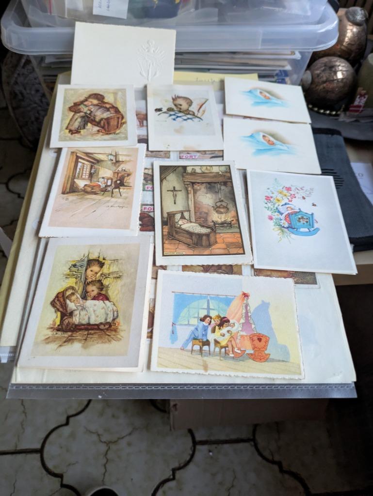 Geboortekaartjes 1957, Enlèvement ou Envoi, Avant 1970, Carte de naissance