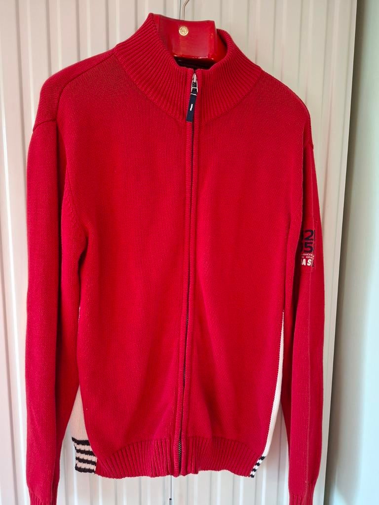 Cardigan Gaastra rood herentrui, Verzenden, Rood