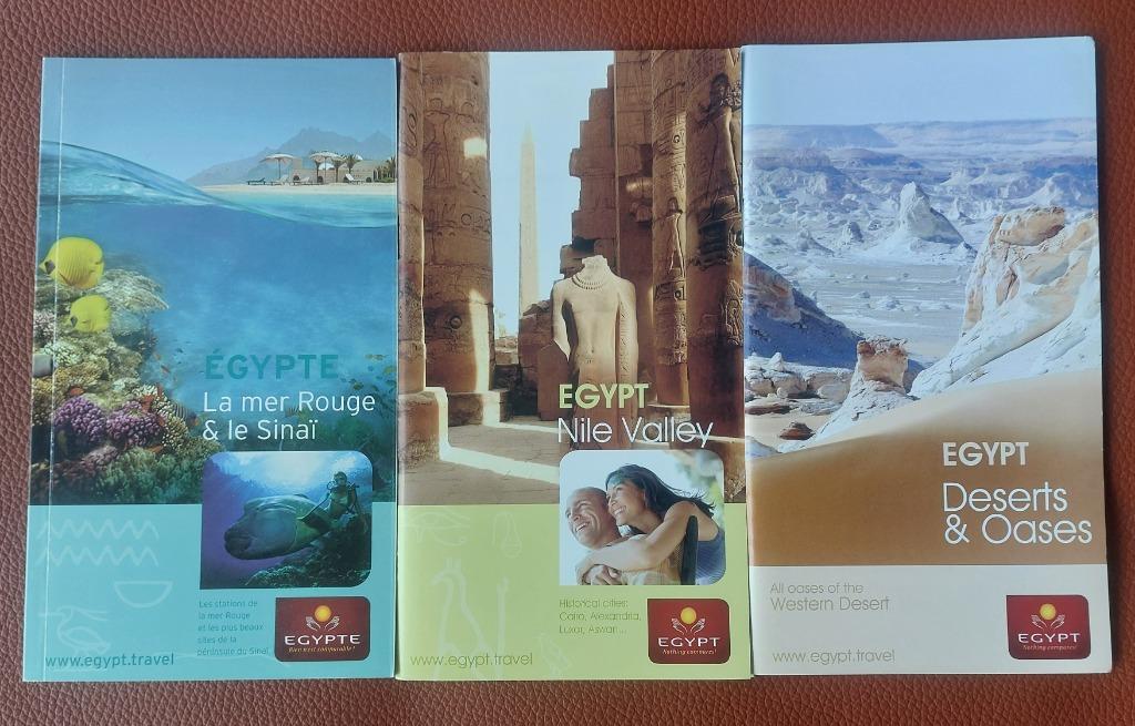 Lot 3 toeristische boekjes in Egypte, Boeken, Reisgidsen, Overige merken, Afrika, Budget, Ophalen of Verzenden