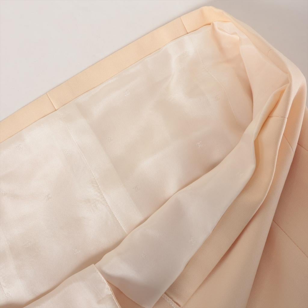 Jupe Chanel taille 36, Porté, Sous le genou, Taille 36 (S), Beige